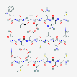 molecular formula C103H151N27O37S5 B050792 [Lys4] Sarafotoxin S6c CAS No. 116495-45-5