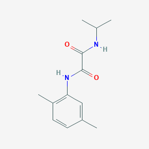 molecular formula C13H18N2O2 B5079368 N-(2,5-dimethylphenyl)-N'-propan-2-yloxamide 