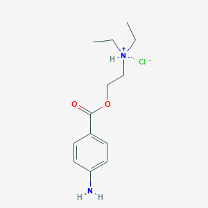molecular formula C13H21ClN2O2 B000508 盐酸普鲁卡因 CAS No. 51-05-8