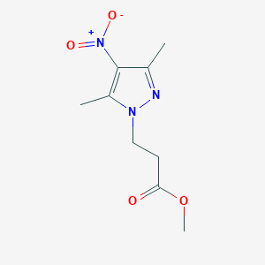 methyl 3-(3,5-dimethyl-4-nitro-1H-pyrazol-1-yl)propanoate