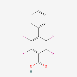 molecular formula C13H6F4O2 B5082469 2,3,5,6-Tetrafluorobiphenyl-4-carboxylic acid 