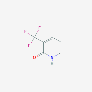 molecular formula C6H4F3NO B050829 2-Hydroxy-3-Trifluoromethylpyridine CAS No. 22245-83-6