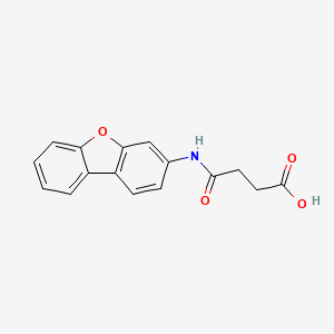 4-(dibenzo[b,d]furan-3-ylamino)-4-oxobutanoic acid
