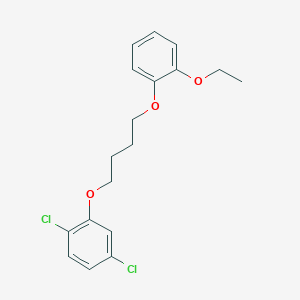 1,4-dichloro-2-[4-(2-ethoxyphenoxy)butoxy]benzene