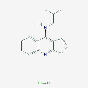 N-isobutyl-2,3-dihydro-1H-cyclopenta[b]quinolin-9-amine hydrochloride