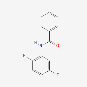 molecular formula C13H9F2NO B5083749 Benzamide, N-(2,5-difluorophenyl)- CAS No. 143925-43-3
