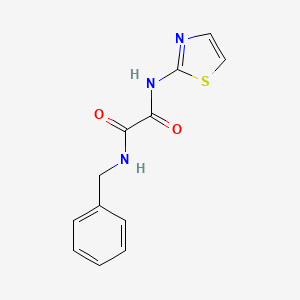 B5083775 N-benzyl-N'-1,3-thiazol-2-ylethanediamide CAS No. 5656-37-1