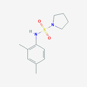 molecular formula C12H18N2O2S B508729 N-(2,4-dimethylphenyl)-1-pyrrolidinesulfonamide CAS No. 942842-39-9
