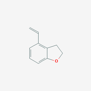 molecular formula C10H10O B050876 4-Vinyl-2,3-dihydrobenzofuran CAS No. 230642-84-9