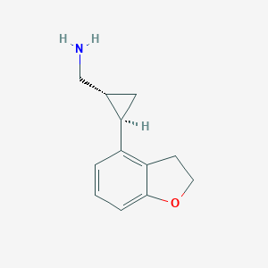 (-)-(trans)-2-(2,3-Dihydrobenzofuran-4-yl)cyclopropanemethanamine