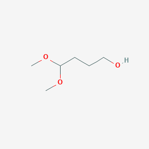 molecular formula C6H14O3 B050898 4,4-Dimethoxybutan-1-ol CAS No. 23068-87-3