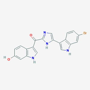 molecular formula C20H13BrN4O2 B050902 Bromotopsentin CAS No. 112515-44-3
