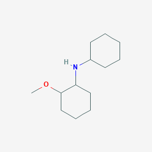 molecular formula C13H25NO B5091314 N-cyclohexyl-2-methoxycyclohexan-1-amine 