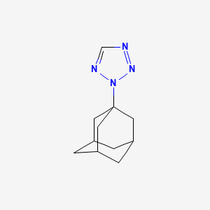 molecular formula C11H16N4 B5091936 2-(1-Adamantyl)tetrazole 