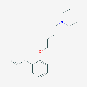 molecular formula C17H27NO B5092352 N,N-diethyl-4-(2-prop-2-enylphenoxy)butan-1-amine 
