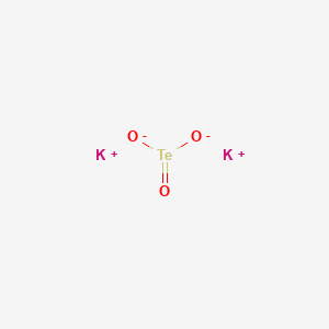 molecular formula H4KO4Te B050937 Potassium tellurite CAS No. 123333-66-4