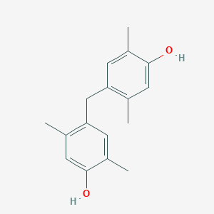molecular formula C17H20O2 B050954 4,4'-Methylenebis(2,5-dimethylphenol) CAS No. 111329-41-0