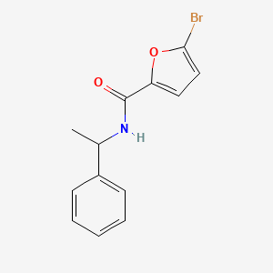 molecular formula C13H12BrNO2 B5095498 5-bromo-N-(1-phenylethyl)furan-2-carboxamide 