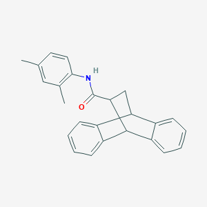 molecular formula C25H23NO B5095763 N-(2,4-dimethylphenyl)tetracyclo[6.6.2.02,7.09,14]hexadeca-2,4,6,9,11,13-hexaene-15-carboxamide 