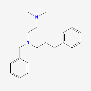 molecular formula C20H28N2 B5096306 N'-benzyl-N,N-dimethyl-N'-(3-phenylpropyl)ethane-1,2-diamine 