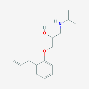 molecular formula C15H23NO2 B050967 Alprenolol CAS No. 122259-67-0