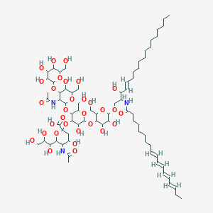 molecular formula C73H123N3O31 B050968 N-Parinaroylganglioside G(M1) CAS No. 120418-73-7