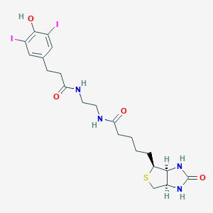 molecular formula C21H28I2N4O4S B050973 Baeihpp CAS No. 111790-42-2