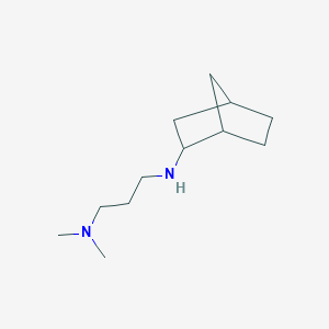 molecular formula C12H24N2 B5097531 N-(2-bicyclo[2.2.1]heptanyl)-N',N'-dimethylpropane-1,3-diamine 