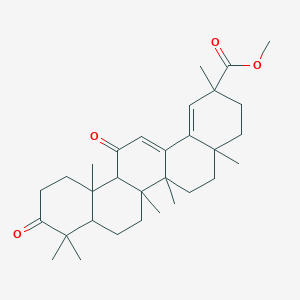 molecular formula C31H44O4 B5097624 Methyl 2,4a,6a,6b,9,9,12a-heptamethyl-10,13-dioxo-3,4,5,6,6a,7,8,8a,11,12-decahydropicene-2-carboxylate 