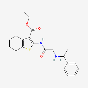 molecular formula C21H26N2O3S B5098205 C21H26N2O3S 