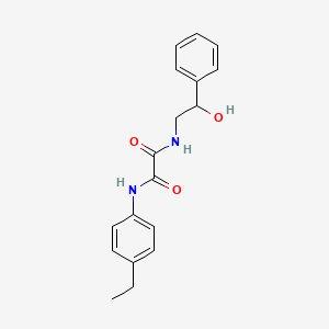 molecular formula C18H20N2O3 B5098823 N-(4-ethylphenyl)-N'-(2-hydroxy-2-phenylethyl)ethanediamide 