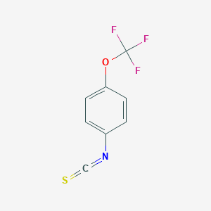 molecular formula C8H4F3NOS B051000 4-(三氟甲氧基)苯基异硫氰酸酯 CAS No. 64285-95-6