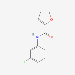 molecular formula C11H8ClNO2 B5100292 N-(3-chlorophenyl)furan-2-carboxamide CAS No. 2008-49-3