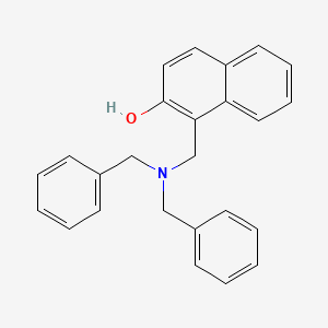 molecular formula C25H23NO B5100655 1-[(Dibenzylamino)methyl]naphthalen-2-ol CAS No. 6341-75-9