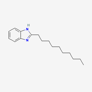molecular formula C17H26N2 B5101515 Benzimidazole, 2-decyl- CAS No. 6699-69-0