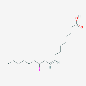 molecular formula C18H33IO2 B051016 12-Iodo-9-octadecenoic acid CAS No. 116784-49-7