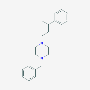 1-benzyl-4-(3-phenylbutyl)piperazine