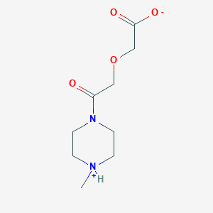molecular formula C9H16N2O4 B510345 [2-(4-Methylpiperazin-1-yl)-2-oxoethoxy]acetic acid CAS No. 768290-25-1