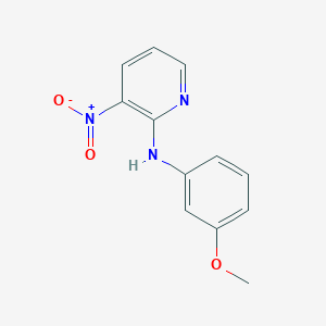 molecular formula C12H11N3O3 B5103645 N-(3-methoxyphenyl)-3-nitropyridin-2-amine 