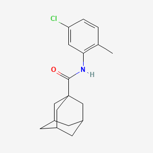 molecular formula C18H22ClNO B5103810 N-(5-chloro-2-methylphenyl)adamantane-1-carboxamide 