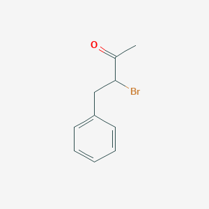 molecular formula C10H11BrO B051047 2-Butanone, 3-bromo-4-phenyl- CAS No. 55985-68-7