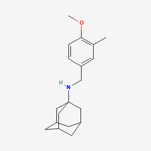 molecular formula C19H27NO B5106289 N-(1-ADAMANTYL)-N-(4-METHOXY-3-METHYLBENZYL)AMINE CAS No. 355816-48-7