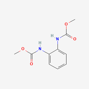 molecular formula C10H12N2O4 B5106800 Dimethyl benzene-1,2-diylbiscarbamate CAS No. 14803-74-8