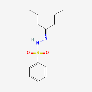 molecular formula C13H20N2O2S B5106924 N'-(1-propylbutylidene)benzenesulfonohydrazide 