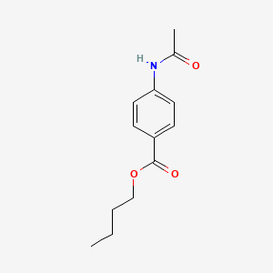 molecular formula C13H17NO3 B5107394 Butyl 4-acetamidobenzoate 