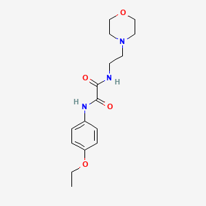 molecular formula C16H23N3O4 B5107697 N'-(4-ETHOXYPHENYL)-N-[2-(MORPHOLIN-4-YL)ETHYL]ETHANEDIAMIDE 