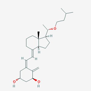 molecular formula C26H42O3 B051080 (5Z,7E)-(1S,3R)-22-oxa-9,10-seco-5,7,10(19)-cholestatriene-1,3-diol CAS No. 111687-67-3