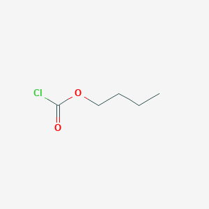 molecular formula C5H9ClO2<br>CH3(CH2)3OCOCl<br>C5H9ClO2 B051088 Butyl chloroformate CAS No. 592-34-7