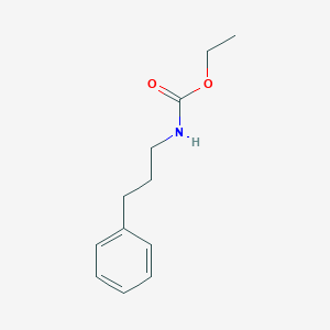 molecular formula C12H17NO2 B051091 Ethyl N-(3-phenylpropyl)carbamate CAS No. 185910-72-9