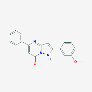 2-(3-Methoxyphenyl)-5-phenylpyrazolo[1,5-A]pyrimidin-7-OL